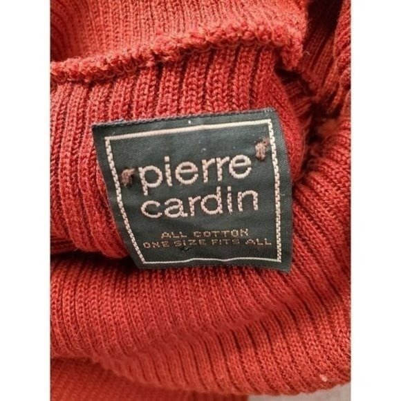 Pierre Cardin Vintage Rib Knit Turtleneck Sweater S/M - Picture 5 of 5